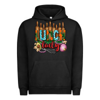 Pigment Black lunch lady with onions Urban Hoodie - AdoDesignShop
