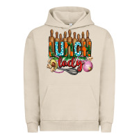 Pigment French Oak lunch lady with onions Urban Hoodie - AdoDesignShop