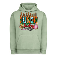 Pigment Oil Green lunch lady with onions Urban Hoodie - AdoDesignShop