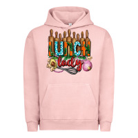 Pigment Salmon lunch lady with onions Urban Hoodie - AdoDesignShop