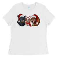 White christmas heifers Ladies Tee - RanaPortraitStore