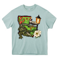 Arona louisiana state Heavy Core Tee - BarkalooDesign