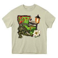 Mossy louisiana state Heavy Core Tee - BarkalooDesign