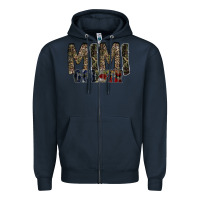 Navy mimi of both Zipper Hoodie - RacoonDesign