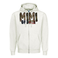 Oatmeal Heather mimi of both Zipper Hoodie - RacoonDesign