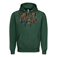 Sports Green mimi of both Zipper Hoodie - RacoonDesign