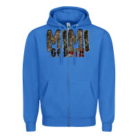 True Royal mimi of both Zipper Hoodie - RacoonDesign
