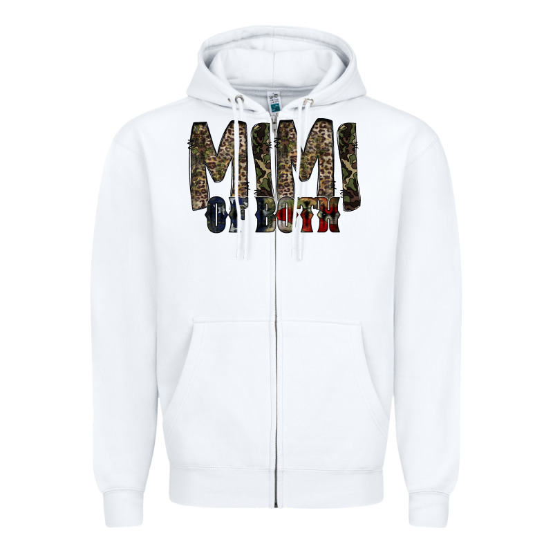 Mimi Of Both Zipper Hoodie by RacoonDesign | Teevron