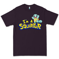 Plum I'm A Squirter Funny Turtle Cute gift Premium Tee - trangStudio