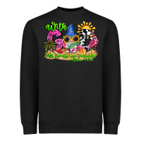 Black with god all things are possible summer Heavyweight Sweatshirt - CowhideDigitalArt