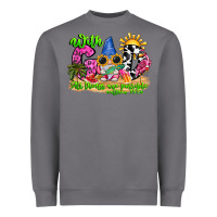 Storm with god all things are possible summer Heavyweight Sweatshirt - CowhideDigitalArt