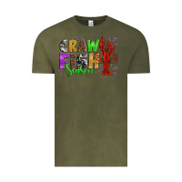 Vintage Olive crawfish season mardi gras carnival Vintage Tee - Jasminsmagicworld