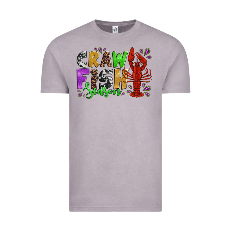 Crawfish Season Mardi Gras Carnival Vintage Tee by Jasminsmagicworld | Teevron