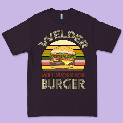 Welder Wıll Work For Burger Premium Tee Designed By Bettercallsaul