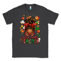 Smoke santa's favorite teacher afro messy bun Classic Tee - texasbilliewilder