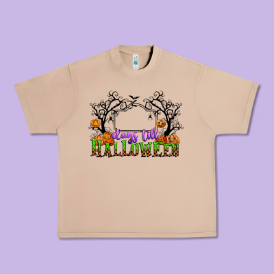 Days Till Halloween Urban Heavy Tee Designed By Cowgirlartshop