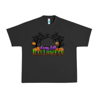 Pigment Black days till halloween Urban Heavy Tee - CowGirlArtShop