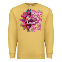 Antique Gold breast cancer sunflower Premium Sweatshirt - BarkalooDesign