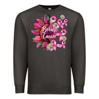 Smoke breast cancer sunflower Premium Sweatshirt - BarkalooDesign