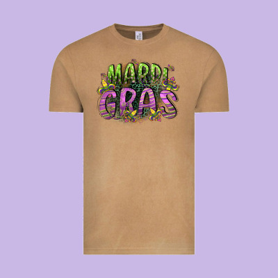 Mardi Gras Vintage Tee Designed By Cowgirlartshop