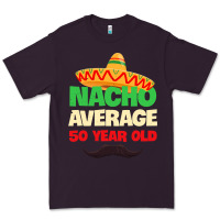 Plum Mens Nacho Average 50 Year Old Cinco de Mayo 50th Birthday Premium Tee - trangStudio