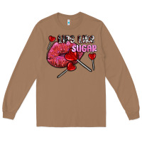 Toasted Coconut lips like sugar olivia Long Sleeve Tee - OliviaCreatesArt