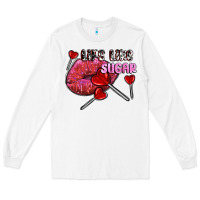 White lips like sugar olivia Long Sleeve Tee - OliviaCreatesArt