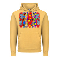 Vintage Mustard Autism brushstrokes Vintage Hoodie - CowGirlArtShop