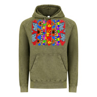 Vintage Olive Autism brushstrokes Vintage Hoodie - CowGirlArtShop