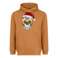 Meerkat sugar skull  christmas Heavyweight Hoodie - BarkalooDesign