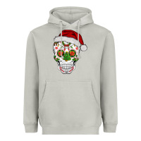Moon Dust sugar skull  christmas Heavyweight Hoodie - BarkalooDesign
