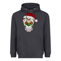Smoke sugar skull  christmas Heavyweight Hoodie - BarkalooDesign