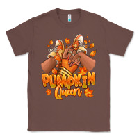 Chestnut Pumpkin queen Fall black girl sneakers Classic Tee - RanaPortraitStore