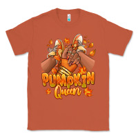 Copper Pumpkin queen Fall black girl sneakers Classic Tee - RanaPortraitStore