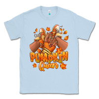 Dusty Blue Pumpkin queen Fall black girl sneakers Classic Tee - RanaPortraitStore