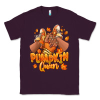 Plum Pumpkin queen Fall black girl sneakers Classic Tee - RanaPortraitStore