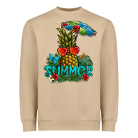 Mushroom Summer Heavyweight Sweatshirt - CowhideDigitalArt