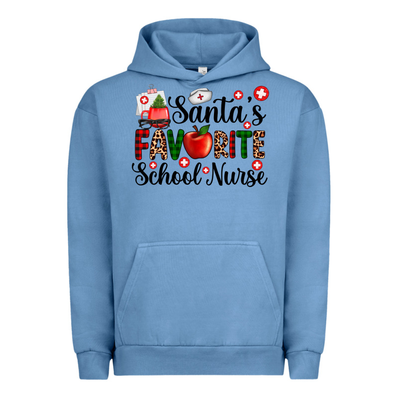 Santa's Favorite  School Nurse Urban Hoodie by AdoDesignShop | Teevron