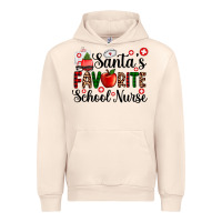 Sandshell santa's favorite  school nurse Urban Hoodie - AdoDesignShop