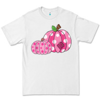 White halloween fall pink pumpkin Premium Tee - trangStudio