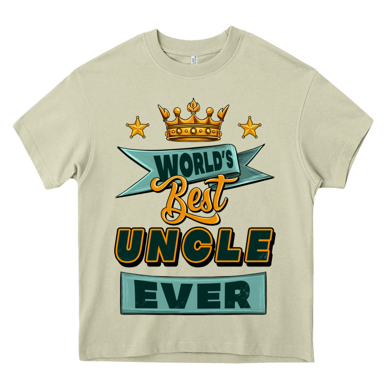 World's Best Uncle Ever Heavy Core Tee by Jasminsmagicworld | Teevron
