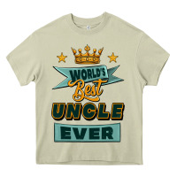 Mossy world's best uncle ever Heavy Core Tee - Jasminsmagicworld