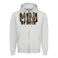 Dove Grey mini of both Zipper Hoodie - RacoonDesign
