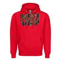 Red mini of both Zipper Hoodie - RacoonDesign