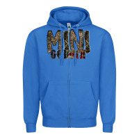 True Royal mini of both Zipper Hoodie - RacoonDesign
