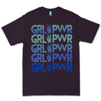 Plum Girl Power Peace Premium Tee - Bettercallsaul