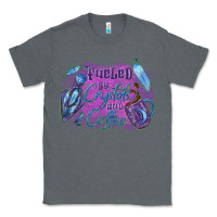 Charcoal Heather Fueled by crystals and coffee halloween Classic Tee - NancyCooperArtShop