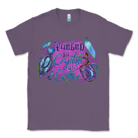 Lavender Fueled by crystals and coffee halloween Classic Tee - NancyCooperArtShop