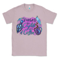 Lilac Fueled by crystals and coffee halloween Classic Tee - NancyCooperArtShop