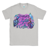 Moon Dust Fueled by crystals and coffee halloween Classic Tee - NancyCooperArtShop